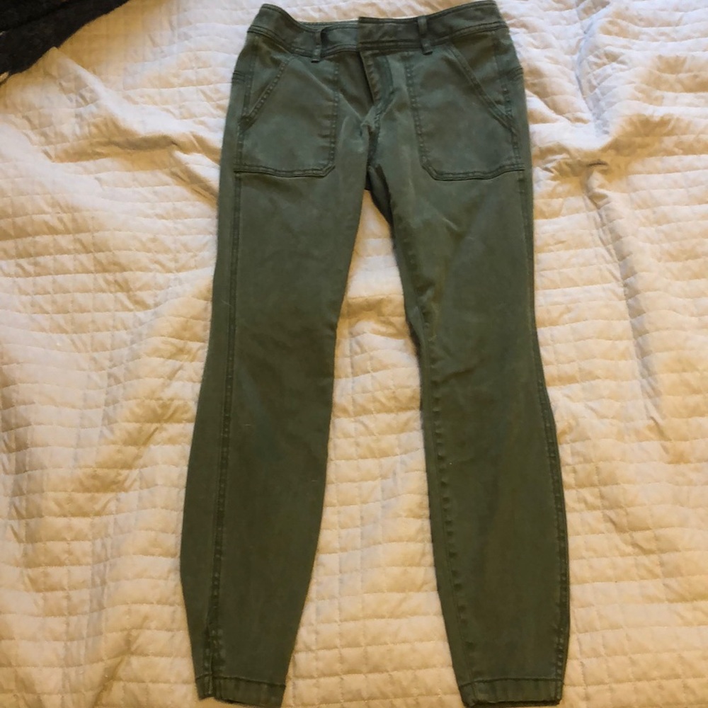 Green pants